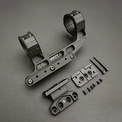 AR15 M4 M16 Rifle Airsoft Rail Mount Gun UNITY New Tactical Fast LPVO Mount 2.05"Height 30mm Tube Wi
