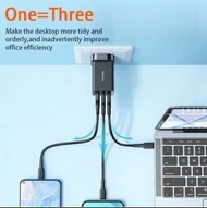 Mcdodo - 65W Ultra MINI 3 Port PD 3.0 [GaN 5 PRO Mini - The 5th Gan Tech] Type-C Mini Fast Charger *