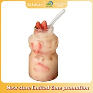 Zolotar 250ml 440ml Creative Drinking Glass Juice Cup Tea Bottle Milk Cups