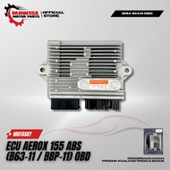 ECU AEROX 155 ABS B63-11 / BBP-11 OBD MOTOSKY - ECU SGCU AEROX 155 VVA KEYLESS YAMAHA B63 BBP H594A 