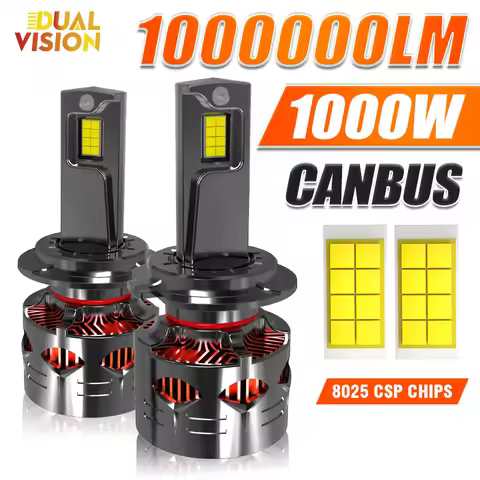 K5C K6C H4 H7 H11 LED CANbus Bulbs 8025 CSP H1 H8 9005 9006 HB3 HB4 9012 HIR2 Led Headlight Turbo Au