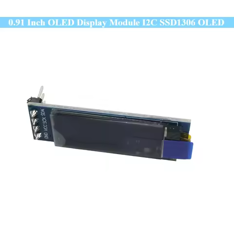 New 0.91 Inch OLED Display Module I2C SSD1306 OLED Display Module White / BLUE I2C OLED Screen Drive
