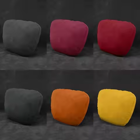 For LEXUS F Sport ES GX LX LBX LM NX RX RZ UX TX LS500h IS300 Suede Car Neck Rest Pillow - Auto Seat