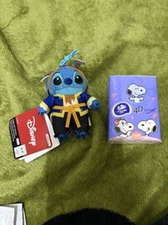 史迪仔 美女與野獸 公仔