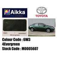 AIKKA TOYOTA 6W3 4EVERGREEN * 2K CAR PAINT