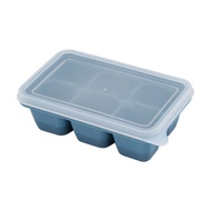 Cetakan Es Puding Jelly Mini Silikon Food Grade Ice Box 6 / 8 Kotak Cetakan Es Batu Kecil Tempat Es