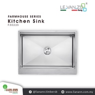 LEVANZO Farmhouse Series Kitchen Sink F3022S