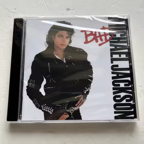 Pop The Gloved One Michael Jackson Music CD Bad Album Speed Demon Music Record Cosplay Walkman Car S