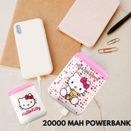 [ READY STOCK ] A4 Cute Mini Powerbank Dual Output Powerbank &lt;20000Mah&gt; FREE POUCH BAG &amp; Usb cable