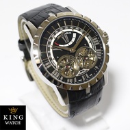 Roger Dubuis Exacalibur Horloger Geneois Men's Watch with Leather Strap