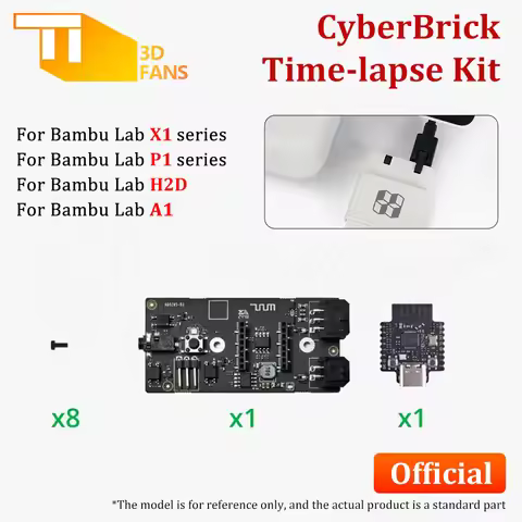 For Bambu Lab CyberBrick Time-lapse Kit X1/P1/A1/H2D 3D Printer Accessories