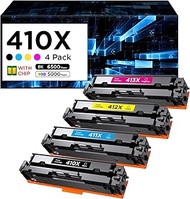 410X Toner Cartridge High Yield Compatible for HP 410X 410A CF410X CF411X CF412X CF413X use with HP 