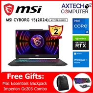 MSI Cyborg 15 A13VFK-886 15.6'' FHD Gaming Laptop ( I7-13620H, 16GB, 512GB SSD, RTX4060 8GB, W11 )