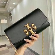 hot sale authentic tory burch bags women   Tory Burch Eleanor catwalk style rhombic chain shoulder messenger bag tory burch official store