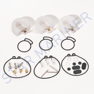 SALE 6J8-W0093-02 Carburetor Repair Kit For Yamaha Outboard Motor 2T 25HP 30HP 3Cly 6J8-W0093 6J8-W0