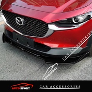 Mazda CX30 BodyKit CX30 2020-2024 Front Lip Front Diffuser Front Bumper Cover CX30 Front Shovel Fron