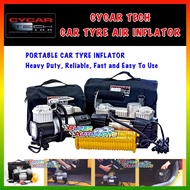 CYCAR TECH PORTABLE AIR INFLATOR TYRE Heavy Duty12V Power Emergency pump flat tyre air pump FOC Cyca