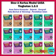 Buku Latihan : Skor A Kertas Model UASA Tingkatan 1 / 2 / 3 Edisi 2024 - Asas Sains komputer / Sejar