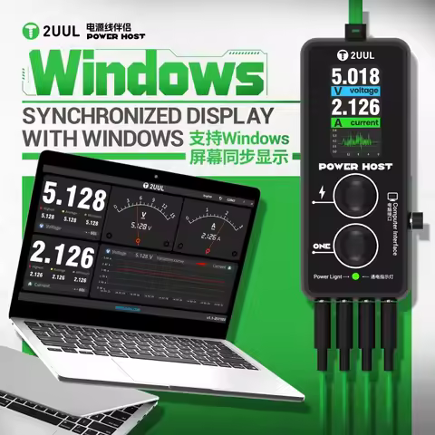 2UUL PW15 Power Host Phone Repair Power Box Compatible with 95% Power Cables Over Voltage Protection