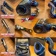 EXHAUST TITANIUM XMAX TANUTONG FULL SYSTEM YAMAHA X-MAXknalpot