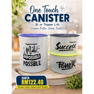Tupperware One Touch 1.4L & 3L