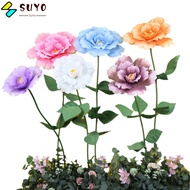 SUYO Non-Woven Fabric Peony Flower, 58cm  Simulation Flowers, Party Supply Stage Supply Backdrop Dec