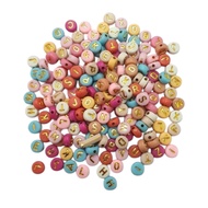 Gold Paint Letter Mote Alphabet Alphabet/ 1 pound