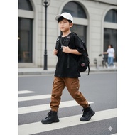 BOX POCKET PANTS, CARGO PANTS FOR KIDS GOING TO SCHOOL, GOING OUT, ACTIVE STYLE