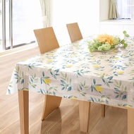 Meiwa 裁切雙面桌巾 夏季綠意 寬137cm