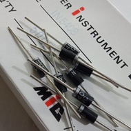1N5408 ไดโอต 3A 1000V DIODE ไดโอต1N5408 SILICON RECTIFIERS DIODE (แพ็คละ100ตัว)