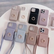 Suitable For 17 Pro Max Case Casing 手机壳 IP Crossbody Strap Phone Case