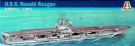 台海危機的航空母艦 雷根號  ITALERI  1/720 U.S.S. RONALD REAGAN #5533