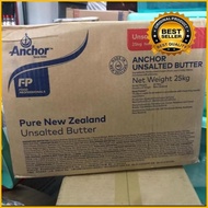 Anchor Unsalted Butter 25Kg - Mentega Tawar Gosend / Grab Only!!!