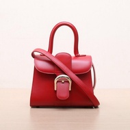 DELVAUX(德爾沃) Brillant Mini 20 紅色  淺金扣