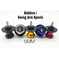 Bobbins Swing Arm Spool Superbike Motor BOBBIN M6 MT15 Bobbin Paddock Stand MT25 R25 R15 MT09 MT07 R