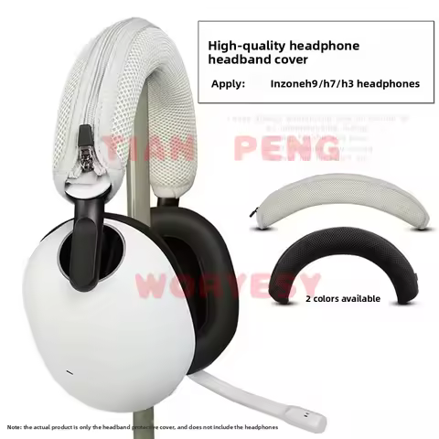 WYORESY customfit headband cover for Sony INZONE H9 H7 H3 Bluetooth Headset fits original head beam