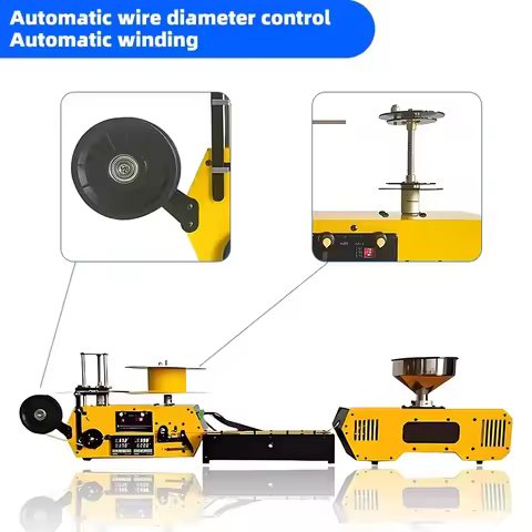 HT400 Desktop 3D Printing Extruder Filament Maker Automatic PLA PETG PA ABS Consumables for 3D Print