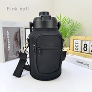 64oz Sports Water Bottle Holder Bag With Shoulder Strap Portable Water Bottle Carrier Bag