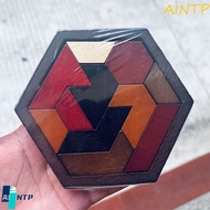 AINTP Educational Toys Puzzle Game Wooden Classical Tangram Board