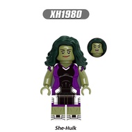 Super Hero She-Hulk Jennifer Susan Hulk Minifigures 1980