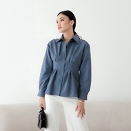 KEMEJA [TAVIA] AILEEN TOP / WOMEN'S SHIRT / WOMEN'S BLOUSE / WOMEN'S TOP