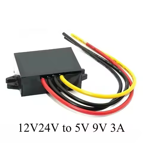 12V24V to 5V 12V24V to 5V 12V to 9V 3A Power Converter Step Down Power Supply Module 8-36V Buck to 5