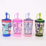 ⭐⭐Australia smiggle Water Cup Children Large Capacity Easy-to-Clean Juice Cup Baby Straw Cup Convenient Water Bottle