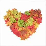 Wedding Decoration Faux Maple Leaf Ornament Halloween Autumn Decoration Maple Leaf Ornament