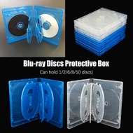 CD Case CD Storage Box Blu-ray Replacement Game Cases Protective Box For PS4 PS5 CD DVD Discs Storag