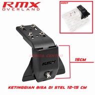 RMX Breket Cross Bar Kaki Roof Rack Rak Bagasi Atap Mobil Jepit Talang Air Gutter Mount