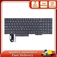 แป้นพิมพ์แล็ปท็อปใหม่สำหรับ Lenovo P72 P52 P53 E580 E585 L580 L590 T590 E590 E590 E595 แป้นพิมพ์สหรั