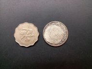 1960 硬幣一枚。5元平郵