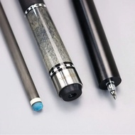 VanQS Premium Carbon Billiard Cue - 12.5mm Anti-Warping Carbon Top, Maple Wood Handle - Genuine 8-9 