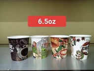 (ยกลัง)ถ้วยกระดาษ 6.5ออน /130cc/160cc/260cc/390cc บรรจุ1000-2000ชิ้น/ลัง